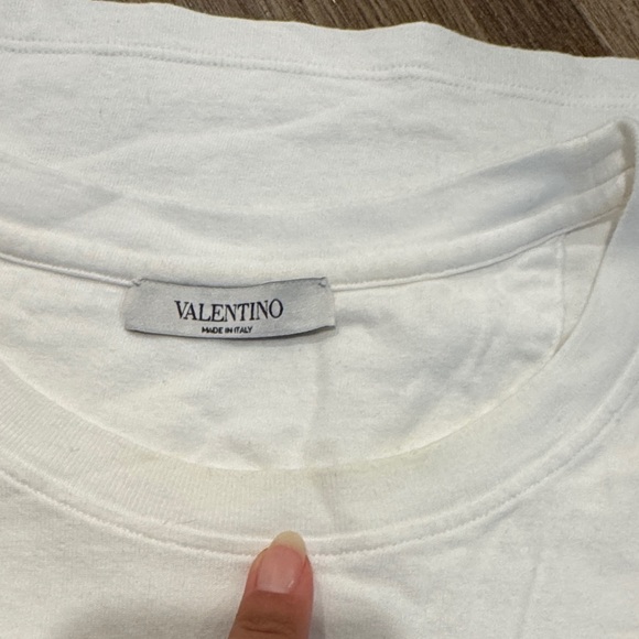 Valentino White Astronaut Graphic Tee - Picture 8 of 8